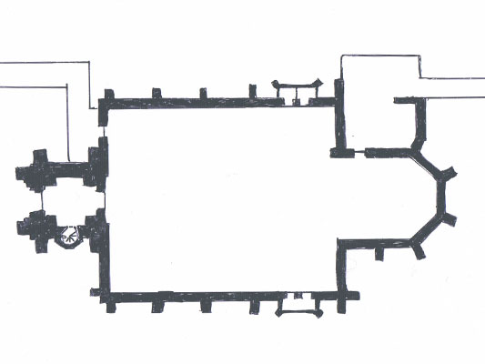 Plattegrond Kerk