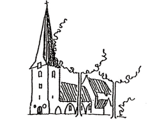 Tekening Kerk